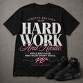 Hard Work & Hustle Tee product mockup