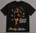 Luxury in Every Storm Tee product mockup