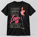 Pretty Girls Love Gangstas Tee product mockup